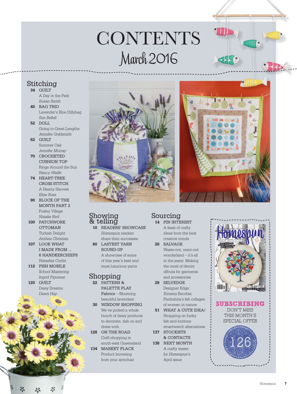 Homespun Preview Pages