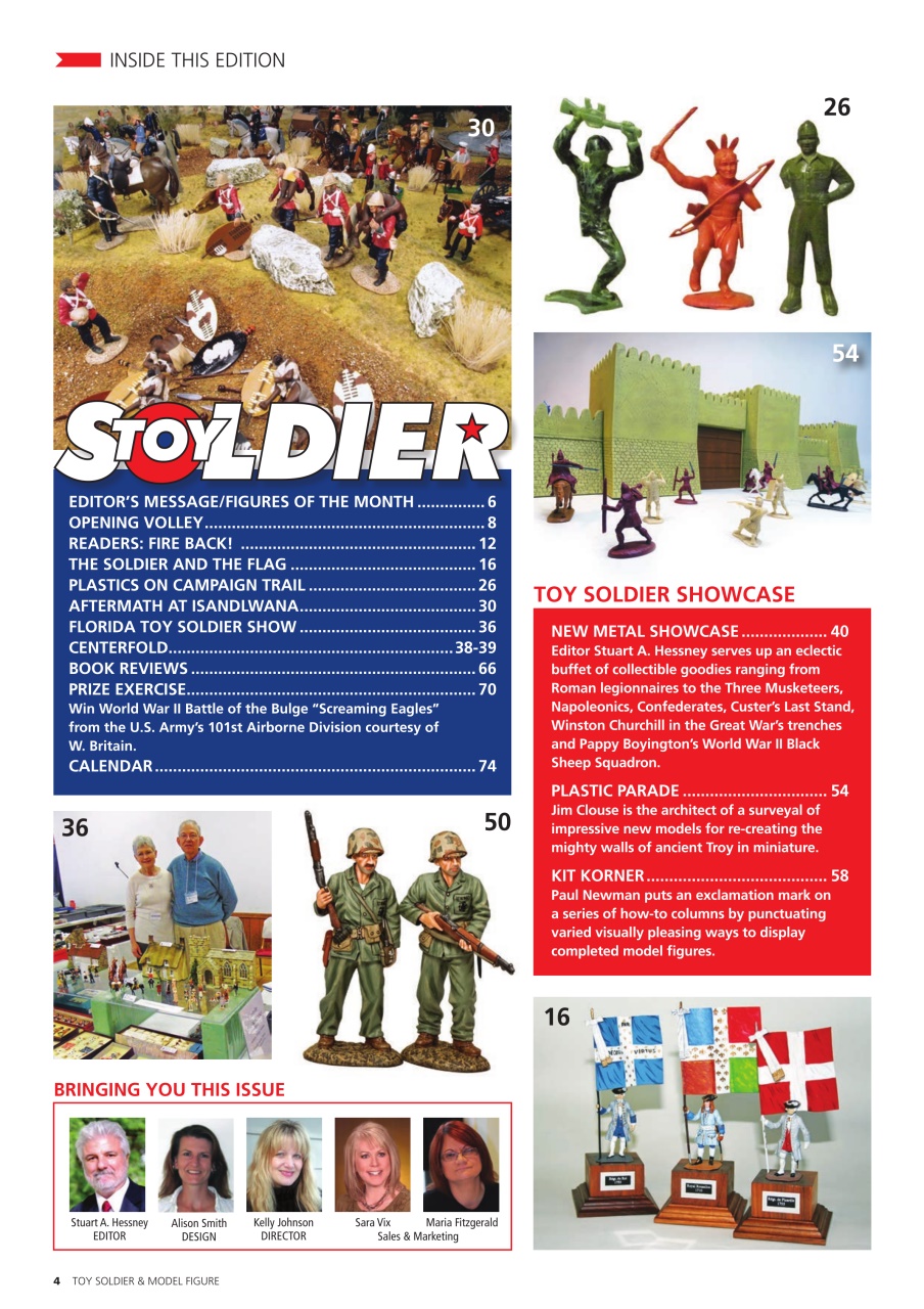 Toy Soldier & Model Figure Preview Pages
