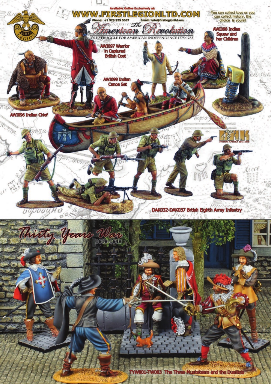 Toy Soldier & Model Figure Preview Pages