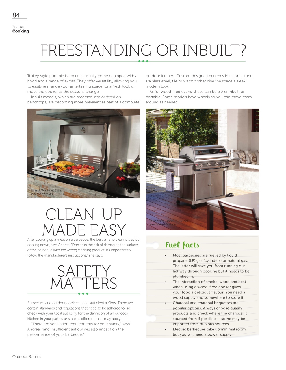 Outdoor Living Preview Pages