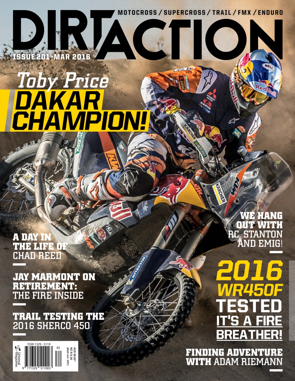 Dirt Action Preview Pages