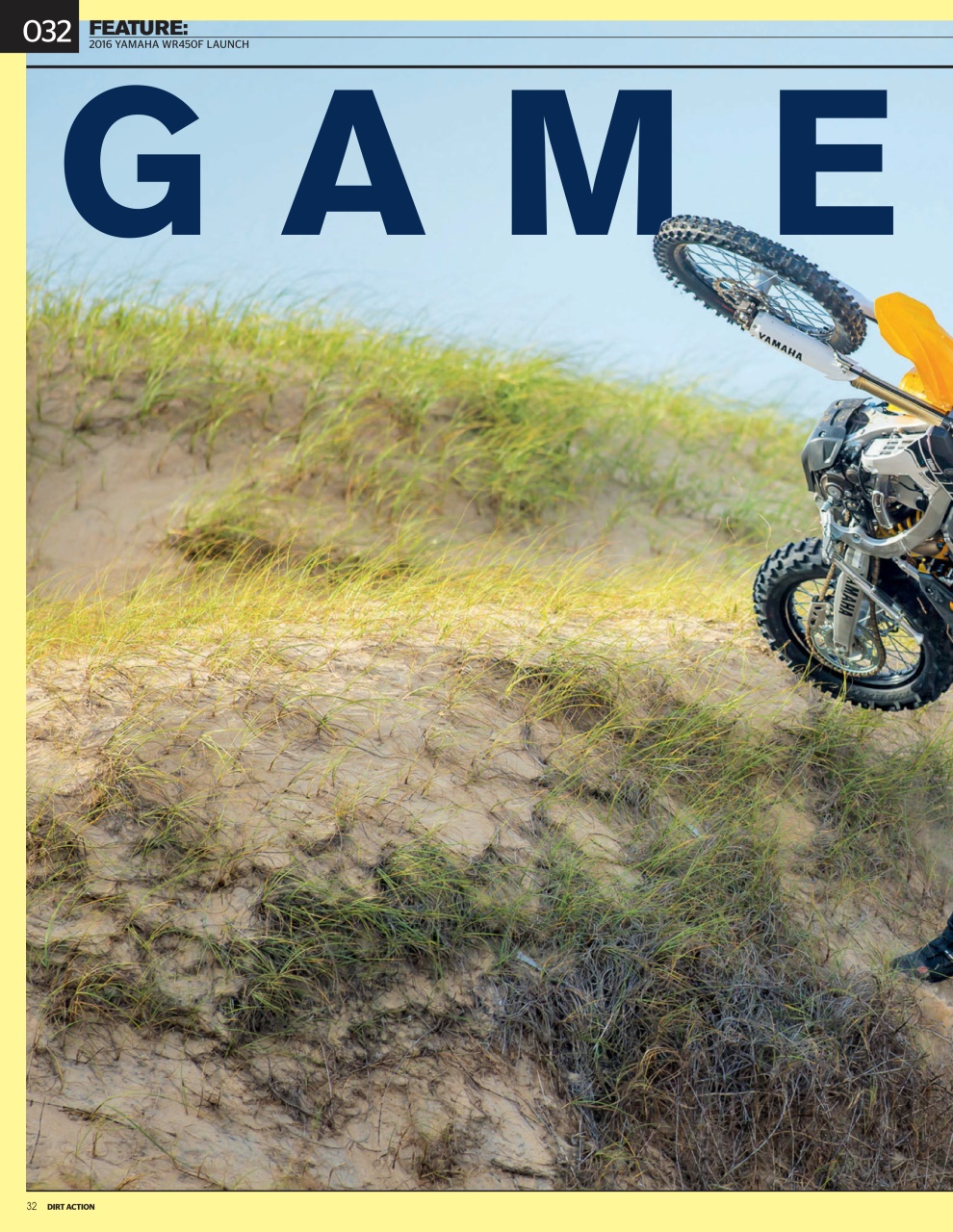 Dirt Action Preview Pages