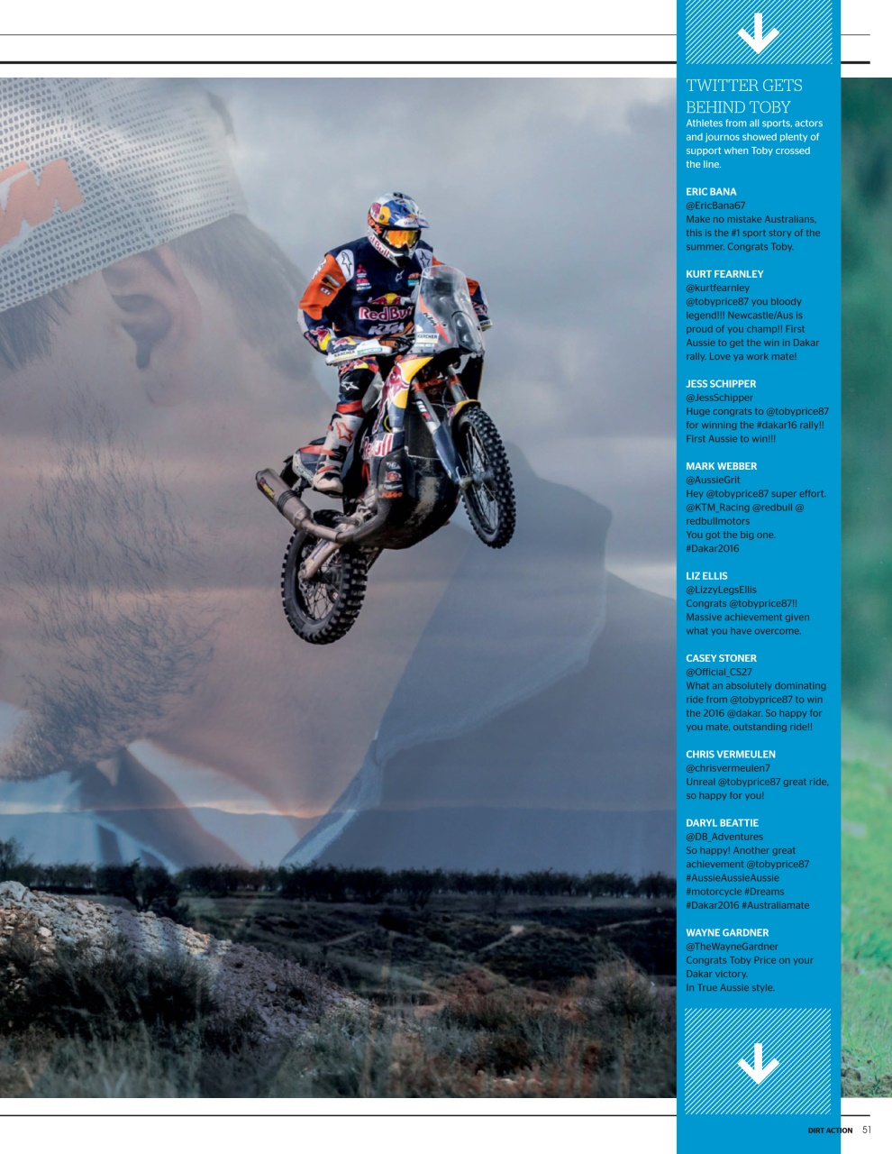 Dirt Action Preview Pages