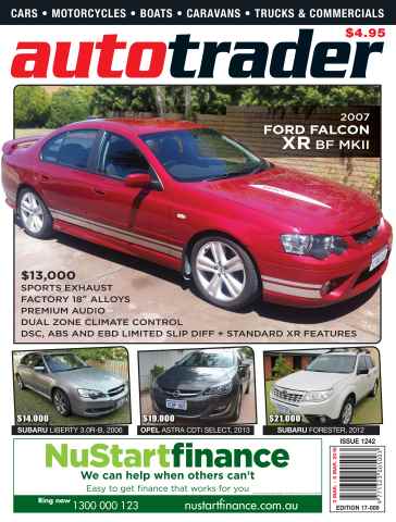 AutoTrader issue AT 1242 17-009