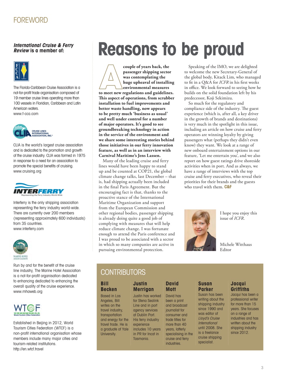 Cruise & Ferry Preview Pages