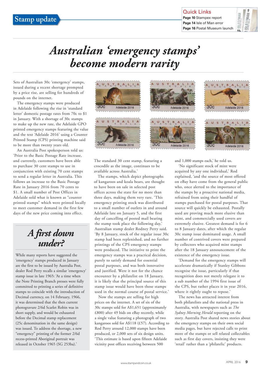 Stamp Collector Preview Pages