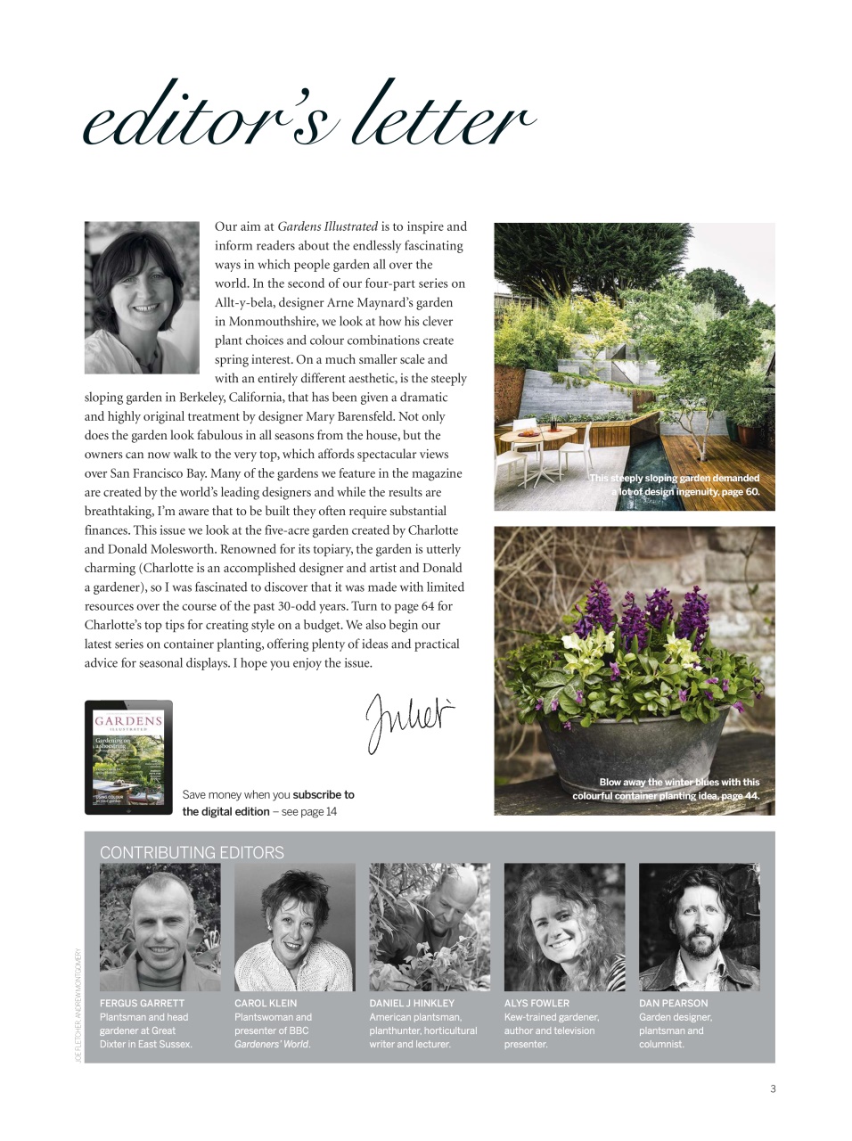 Gardens Illustrated Preview Pages