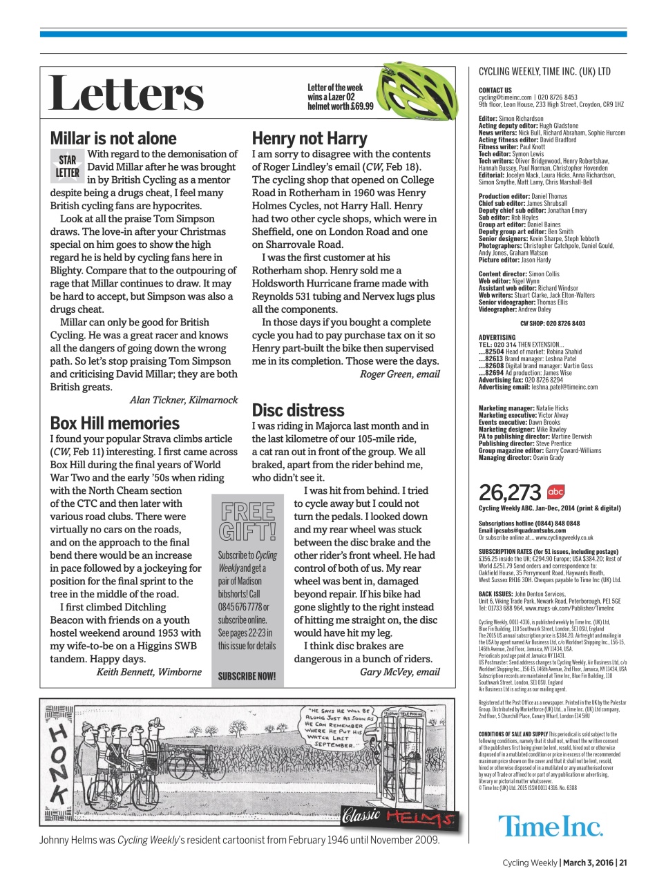 Cycling Weekly Preview Pages