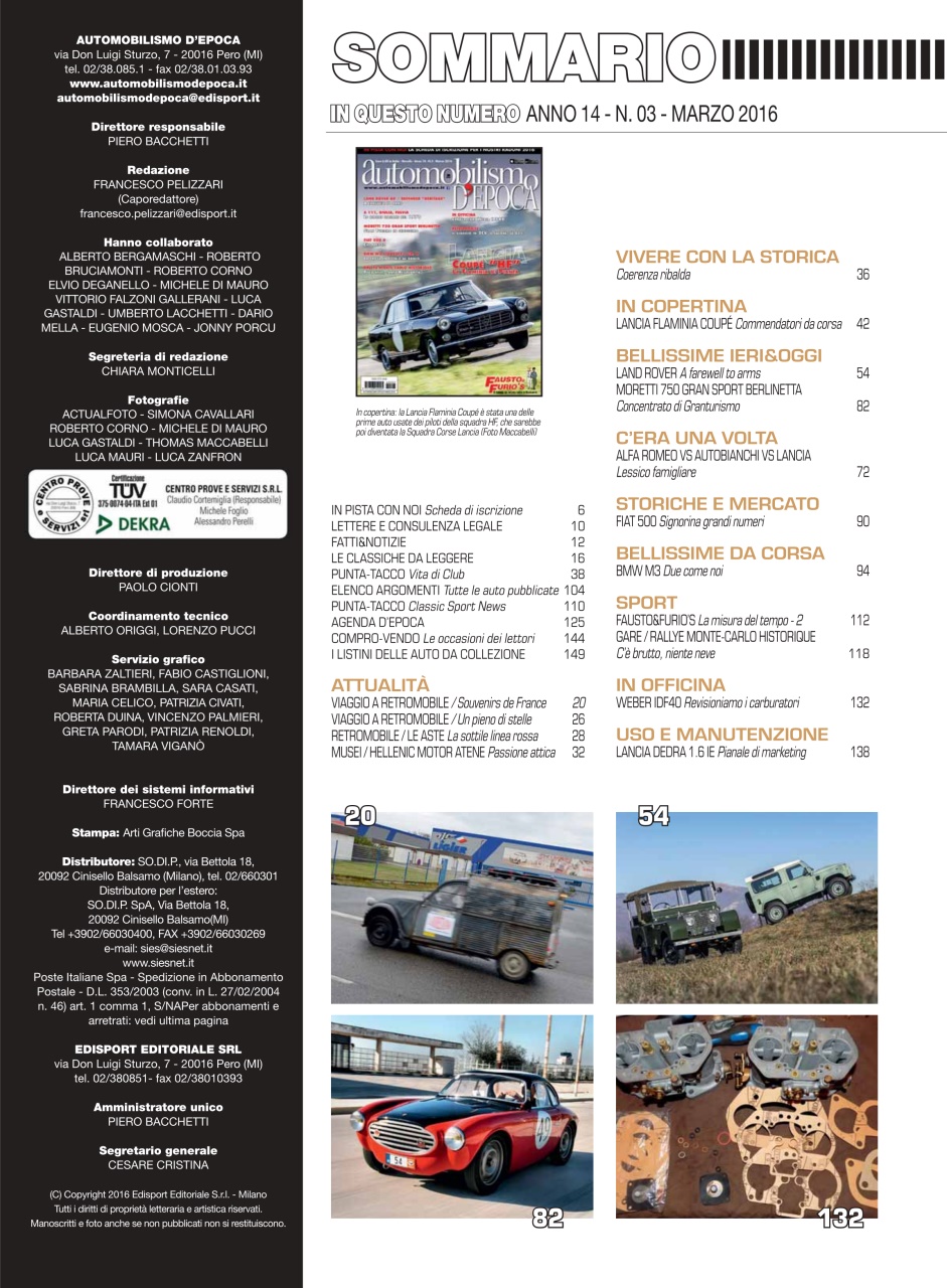 Automobilismo d'Epoca Preview Pages