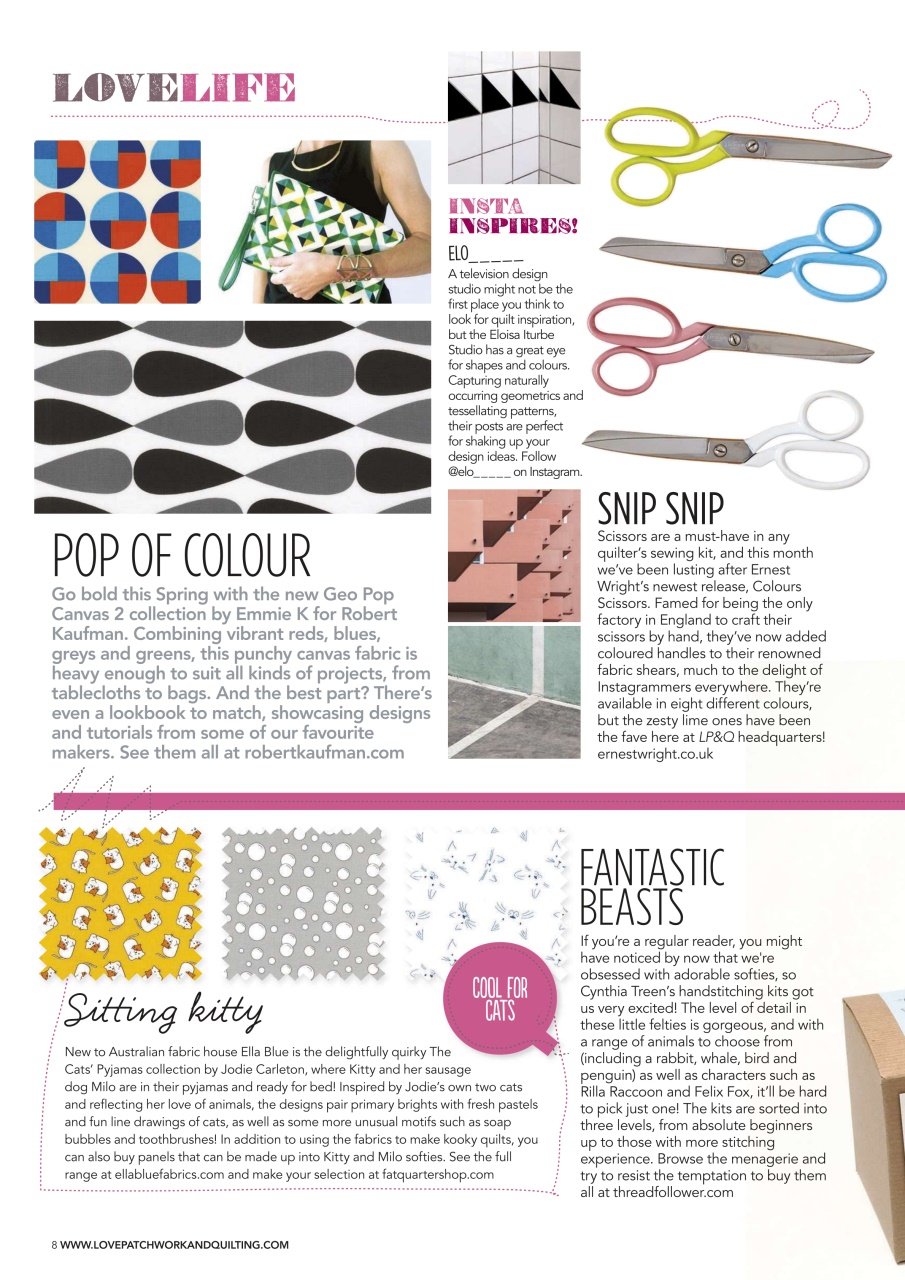 Love Patchwork & Quilting Preview Pages