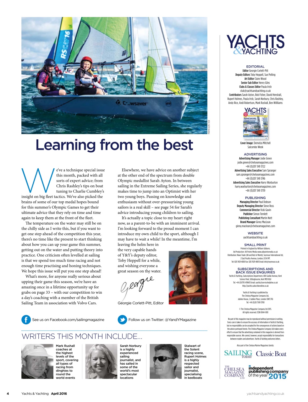 Yachts & Yachting Preview Pages