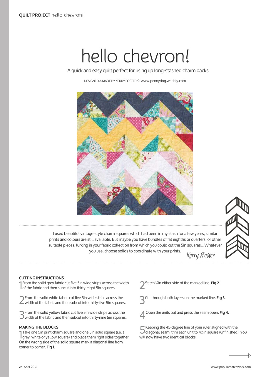 Popular Patchwork Magazine Preview Pages