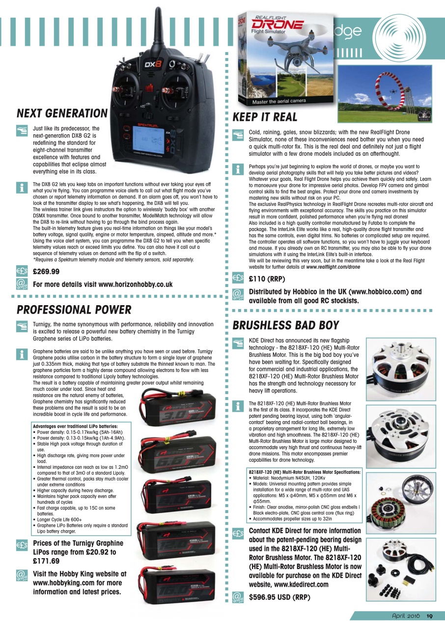 Radio Control Rotor World Preview Pages