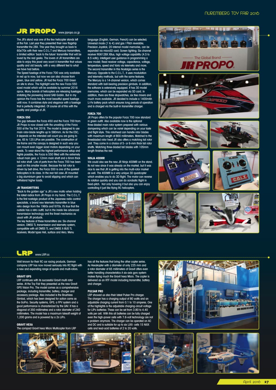 Radio Control Rotor World Preview Pages