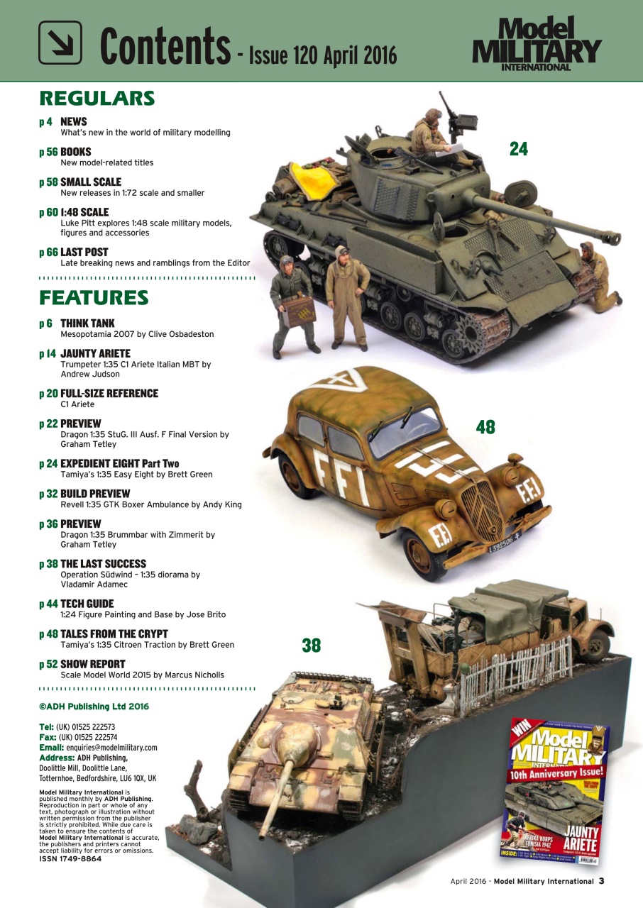 Model Military International Preview Pages