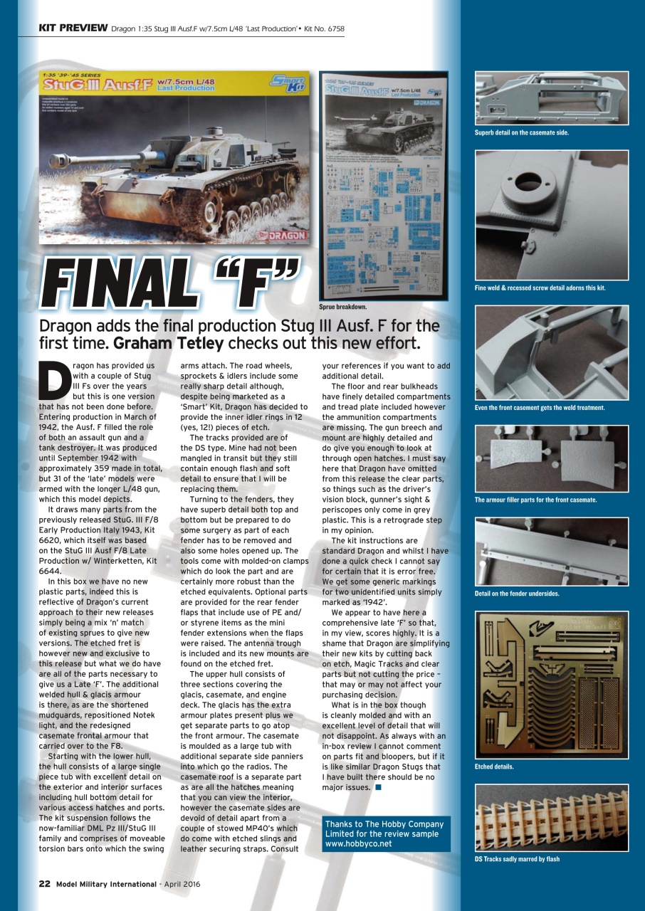 Model Military International Preview Pages
