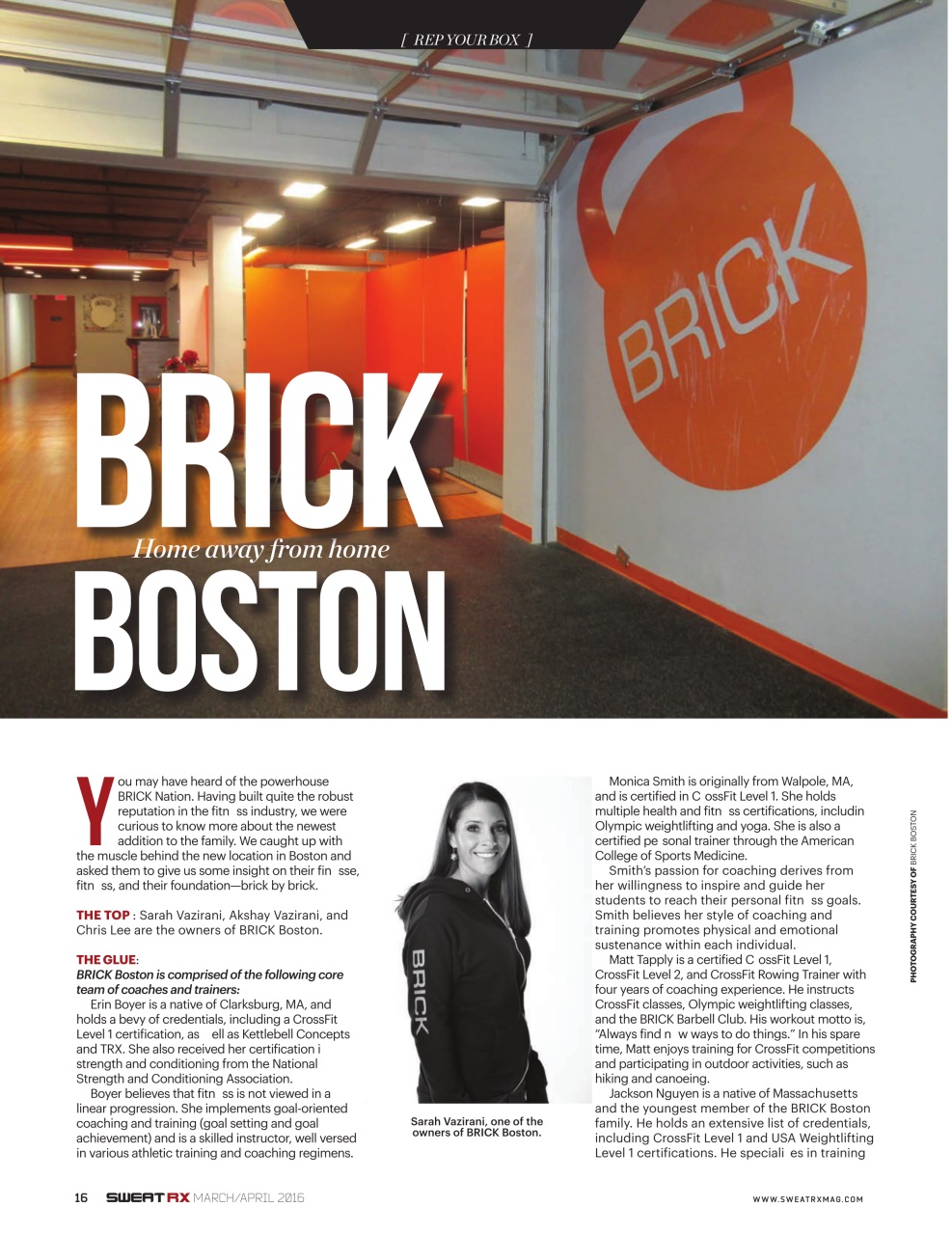 Sweat RX Preview Pages