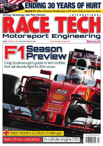 Race Tech issue Issue 185