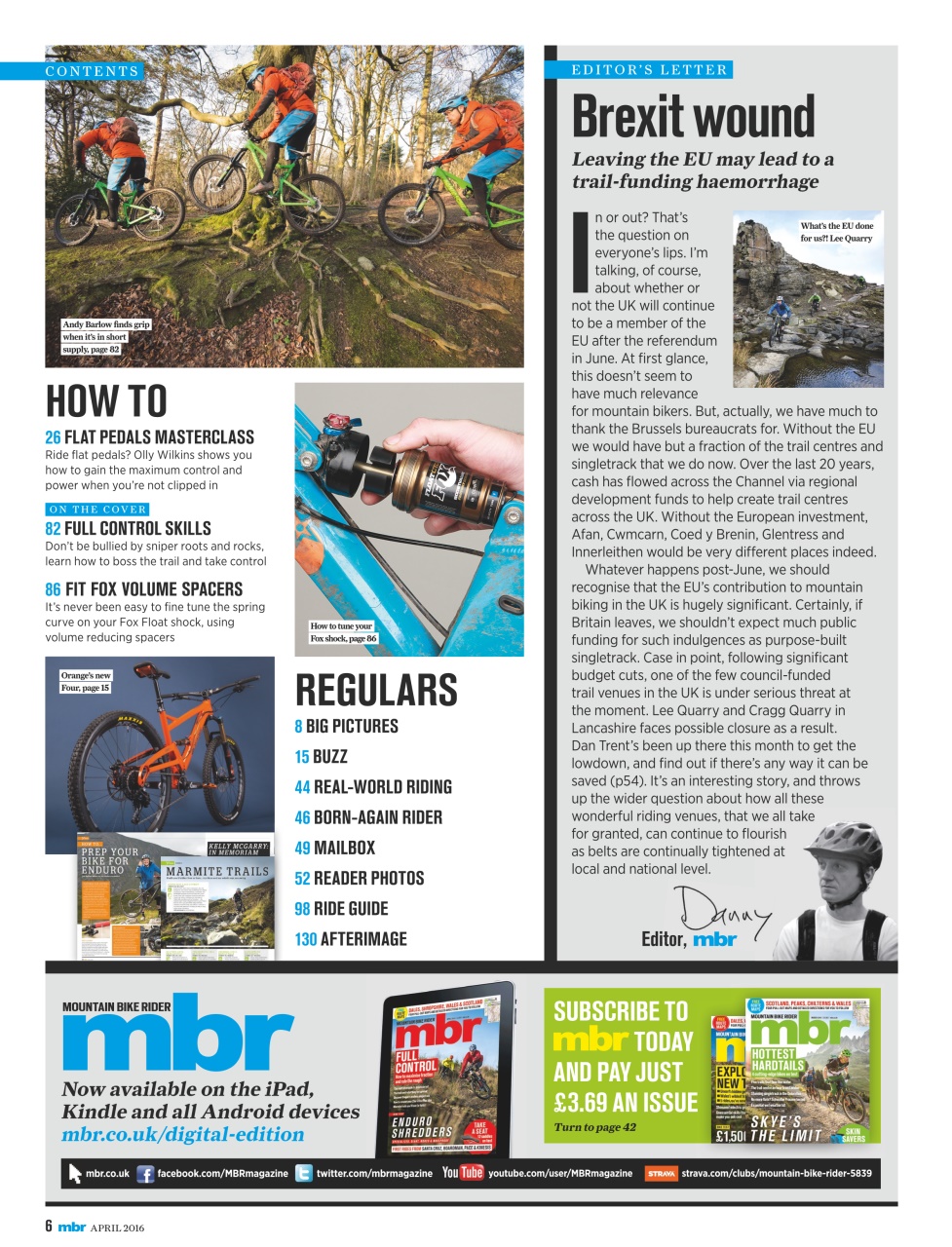 Mountain Bike Rider Preview Pages