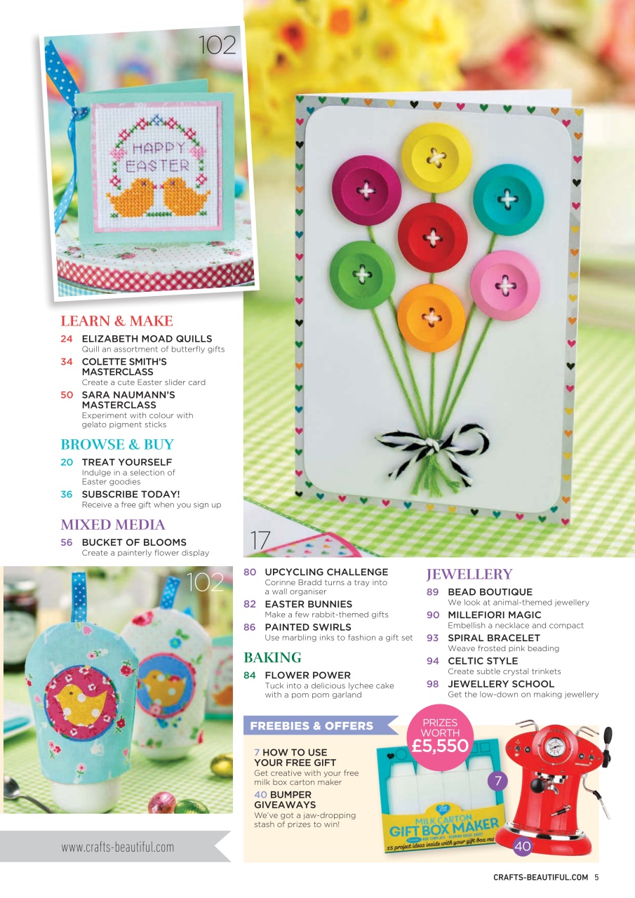 Crafts Beautiful Preview Pages