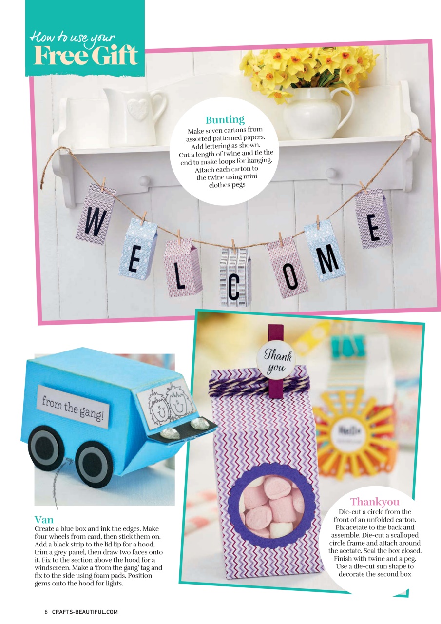 Crafts Beautiful Preview Pages