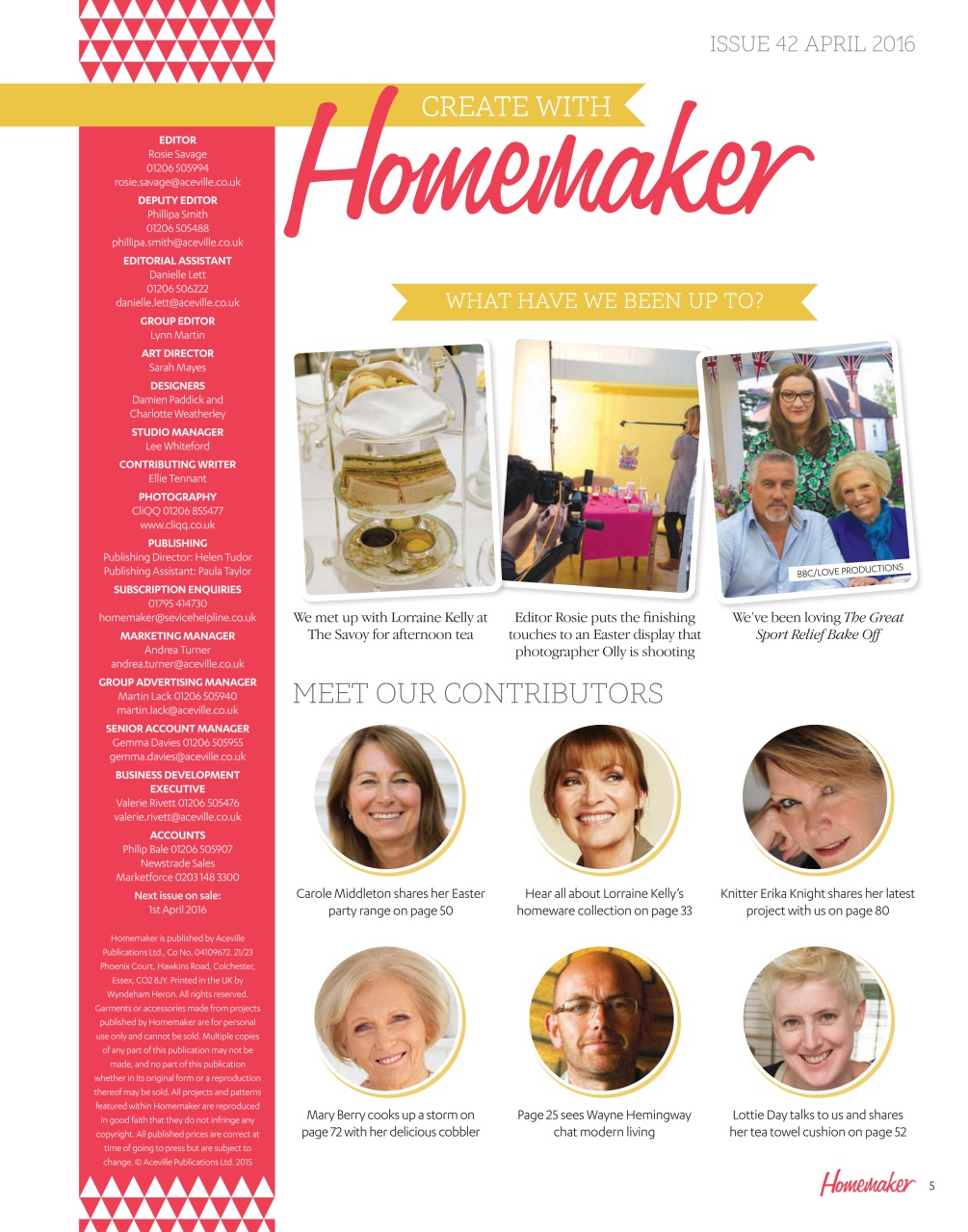Homemaker Preview Pages