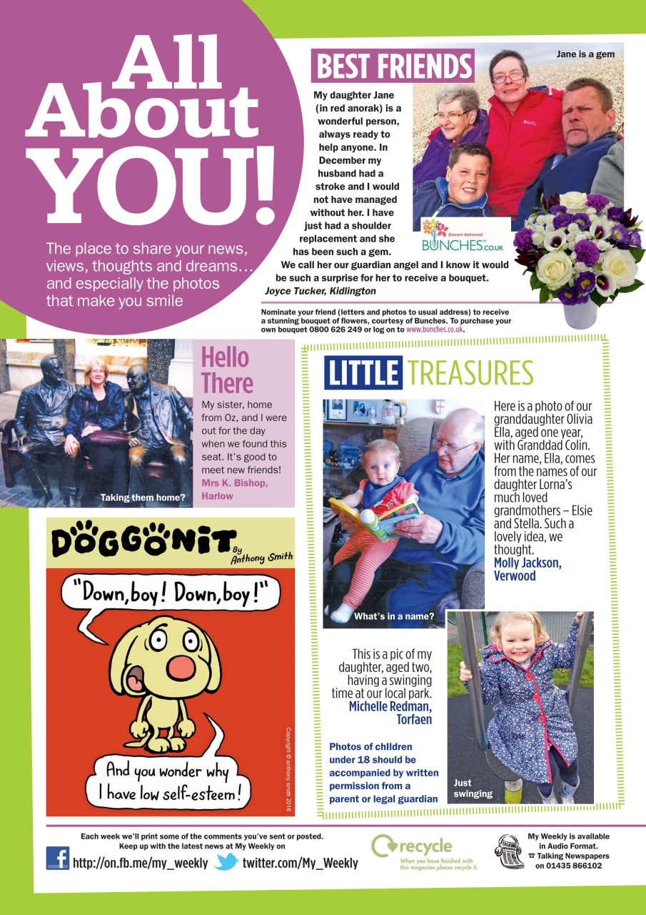 My Weekly Preview Pages