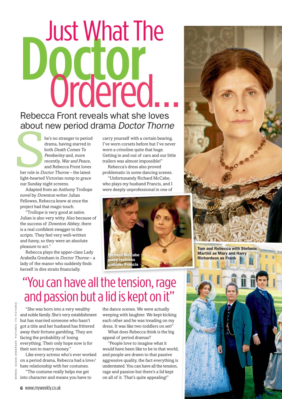 My Weekly Preview Pages