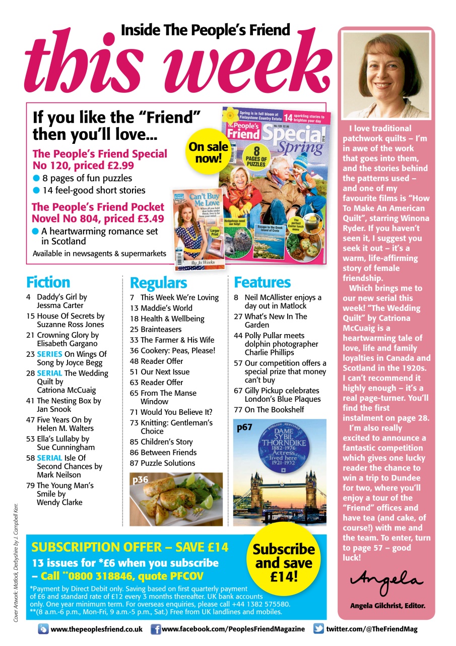 The People’s Friend Preview Pages