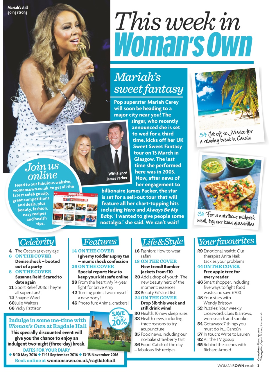 Woman's Own Preview Pages