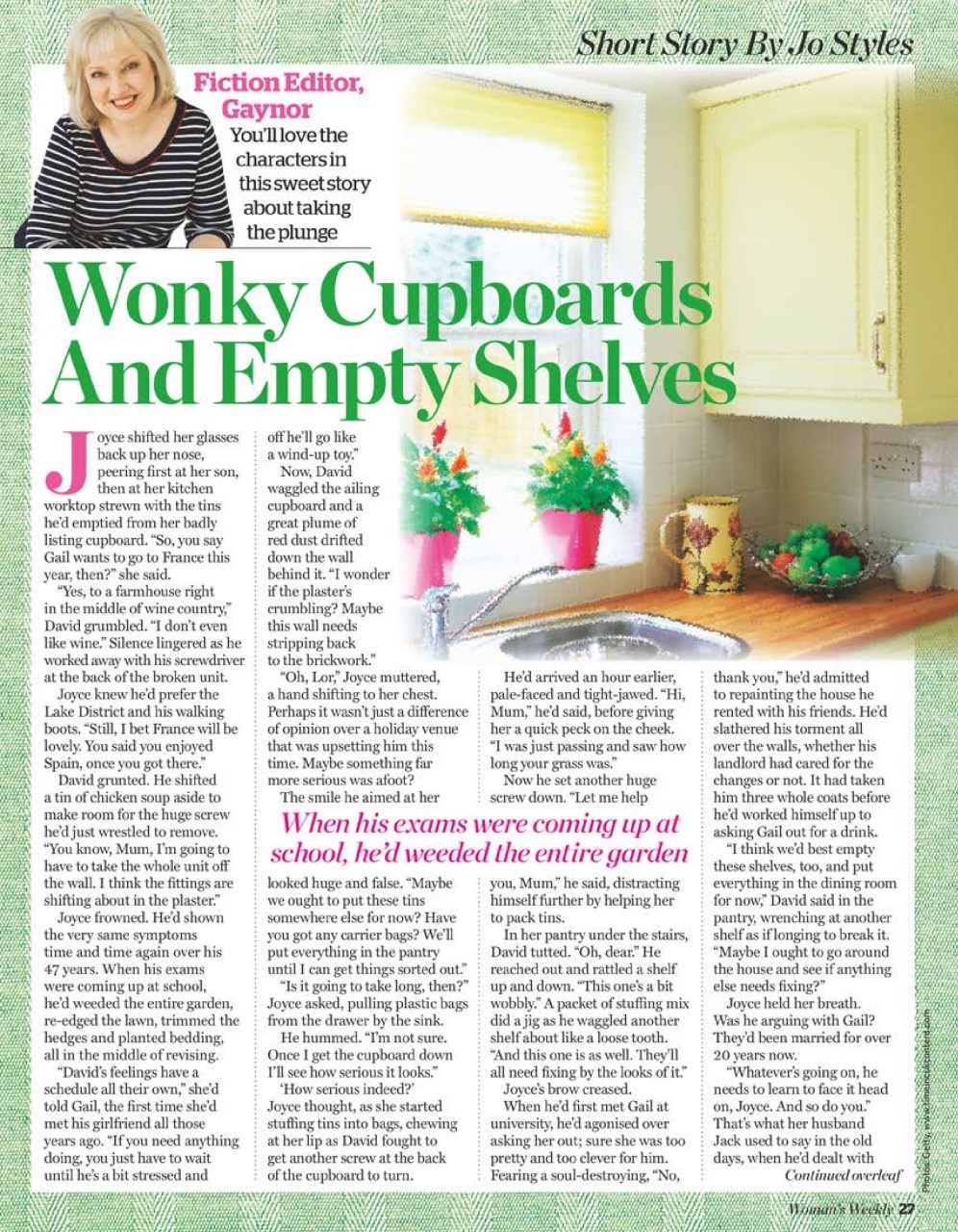 Woman's Weekly Preview Pages