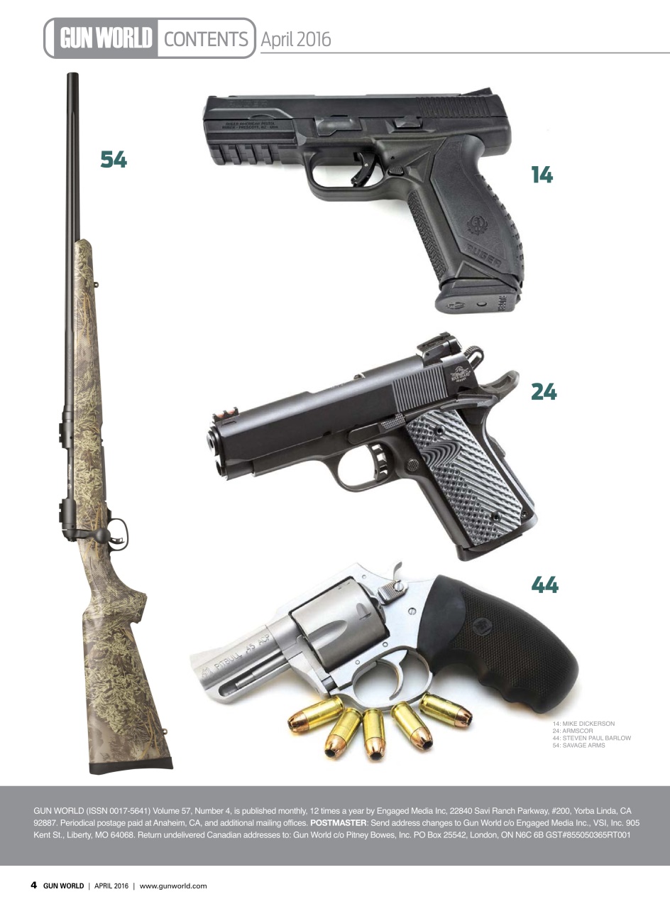 Gun World Preview Pages