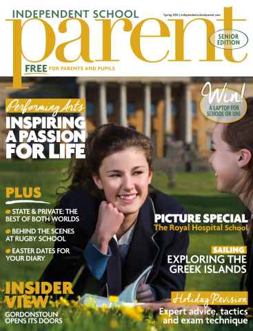 Independent School Parent issue Senior Spring 2016