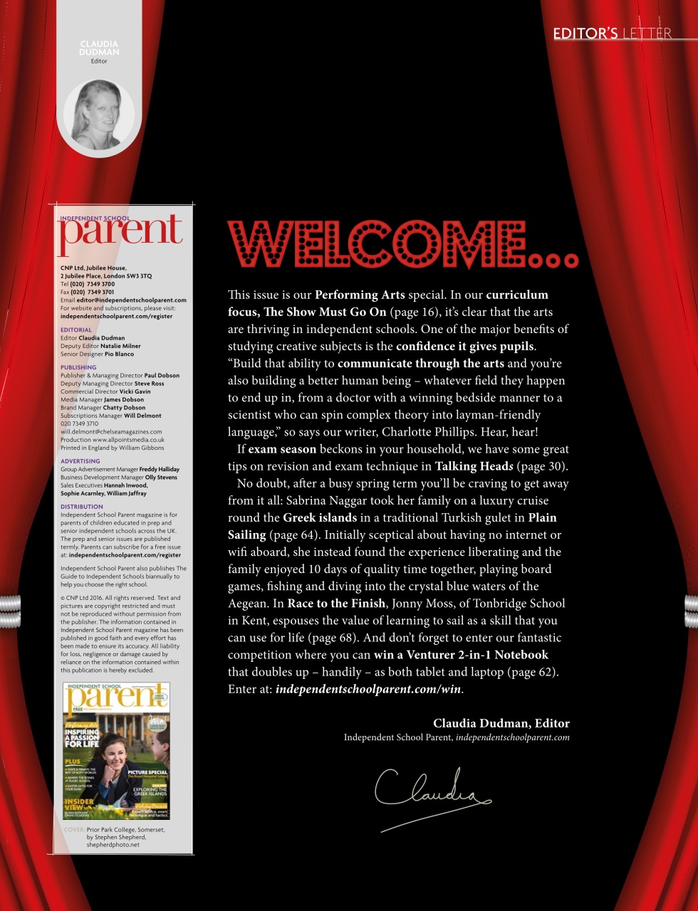 Independent School Parent Preview Pages