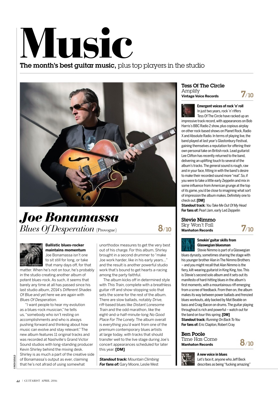 Guitarist Preview Pages