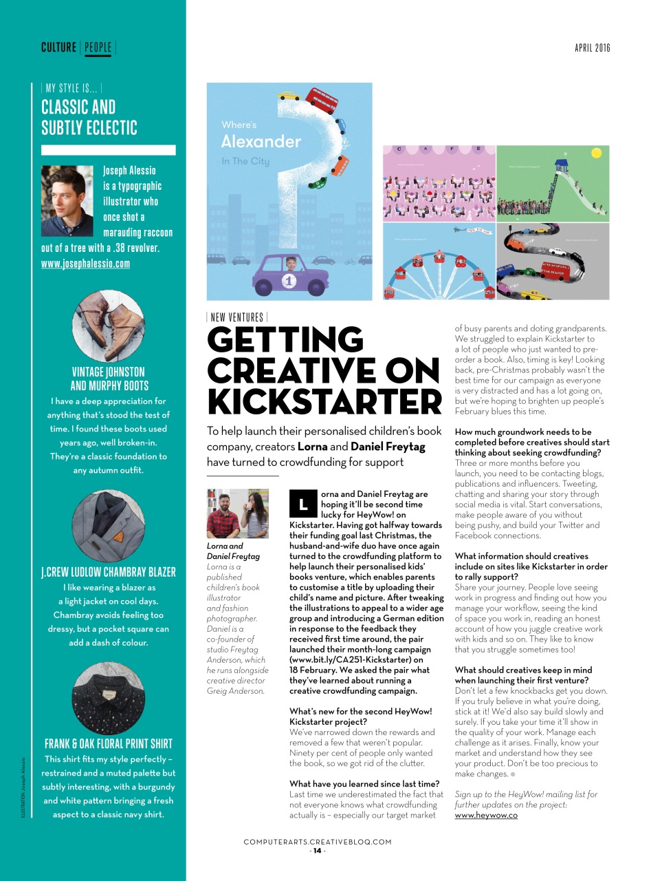 Computer Arts Preview Pages