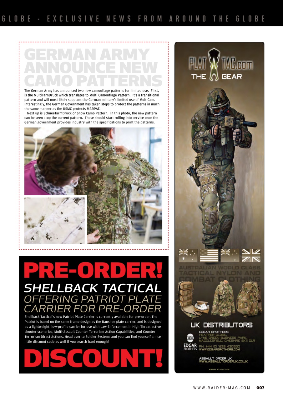 Raider Preview Pages