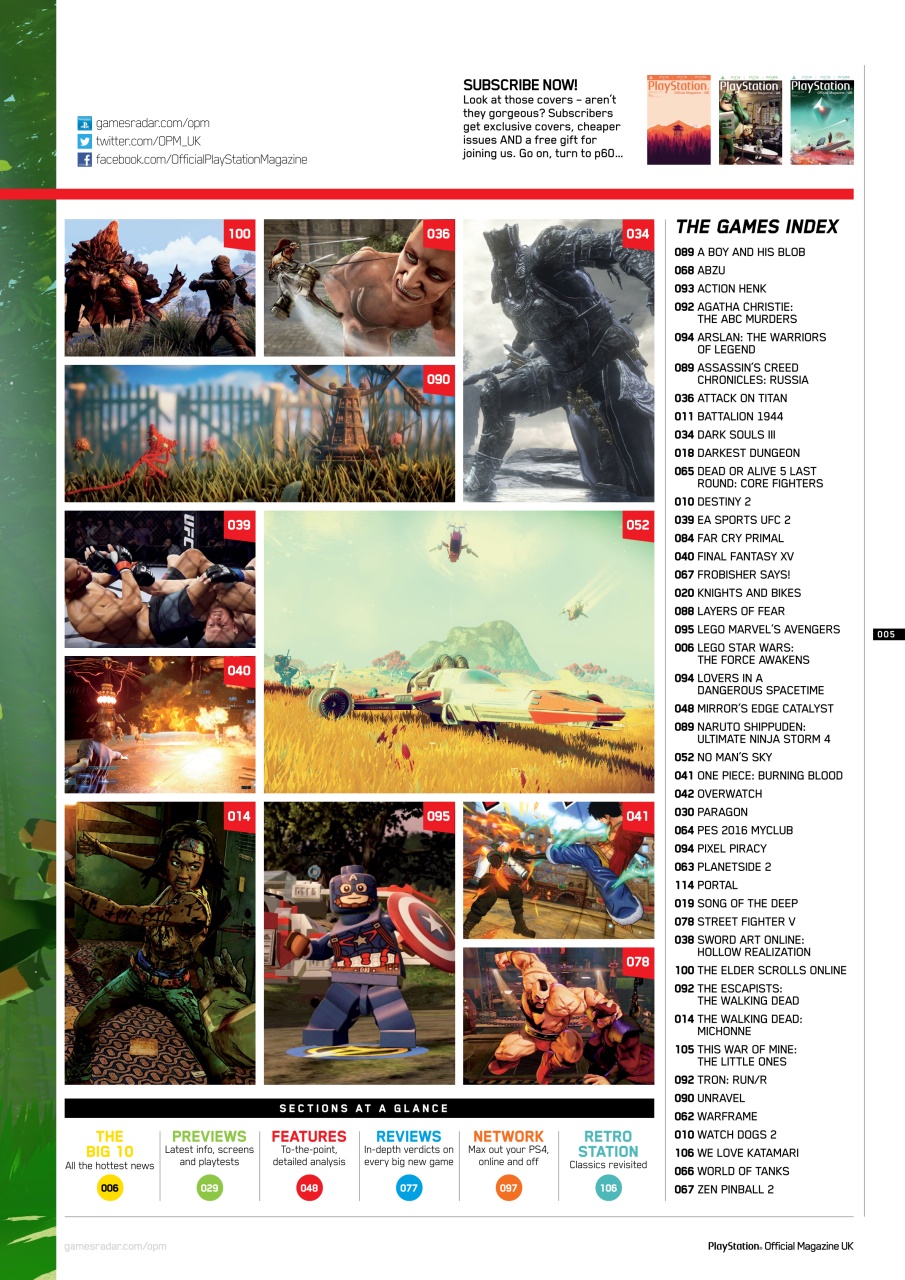 PLAY Magazine Preview Pages