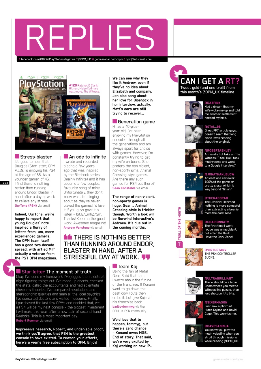PLAY Magazine Preview Pages