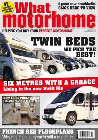 What Motorhome magazine issue April 2016