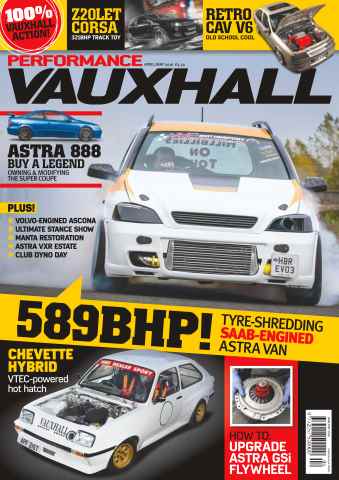 Performance Vauxhall issue No. 180 589 BHP!