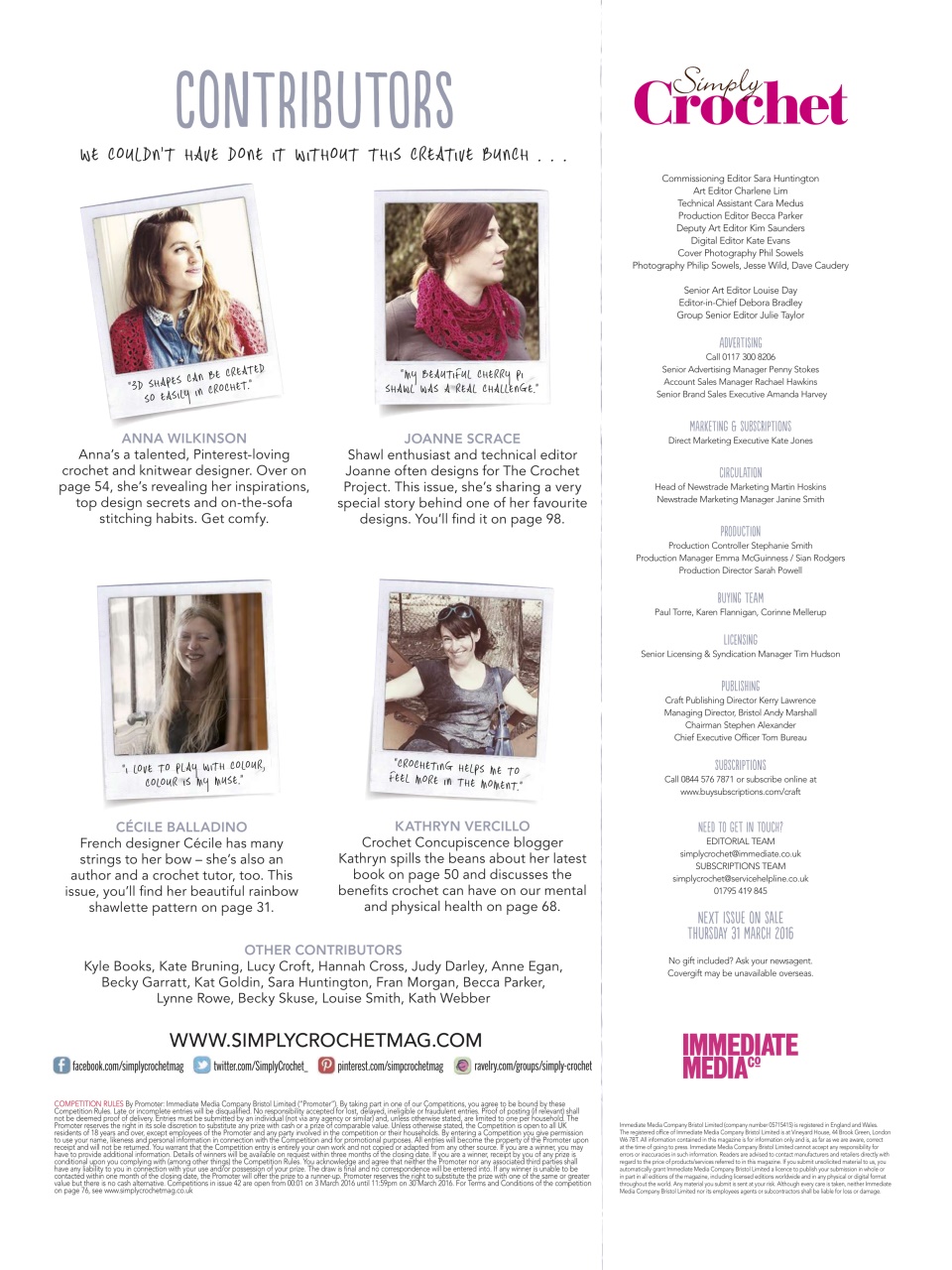 Simply Crochet Preview Pages