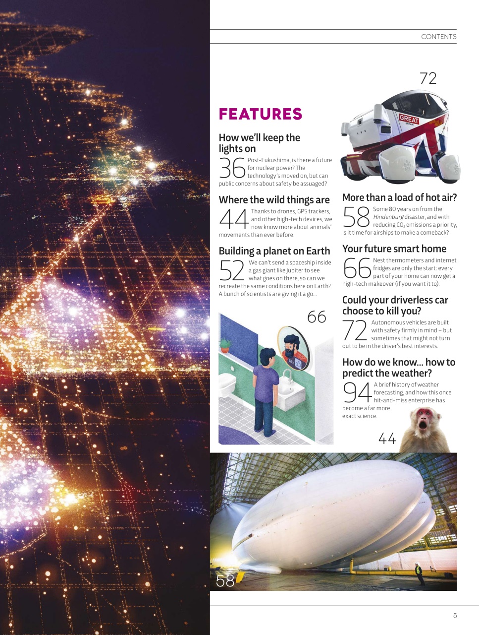 BBC Science Focus Magazine Preview Pages