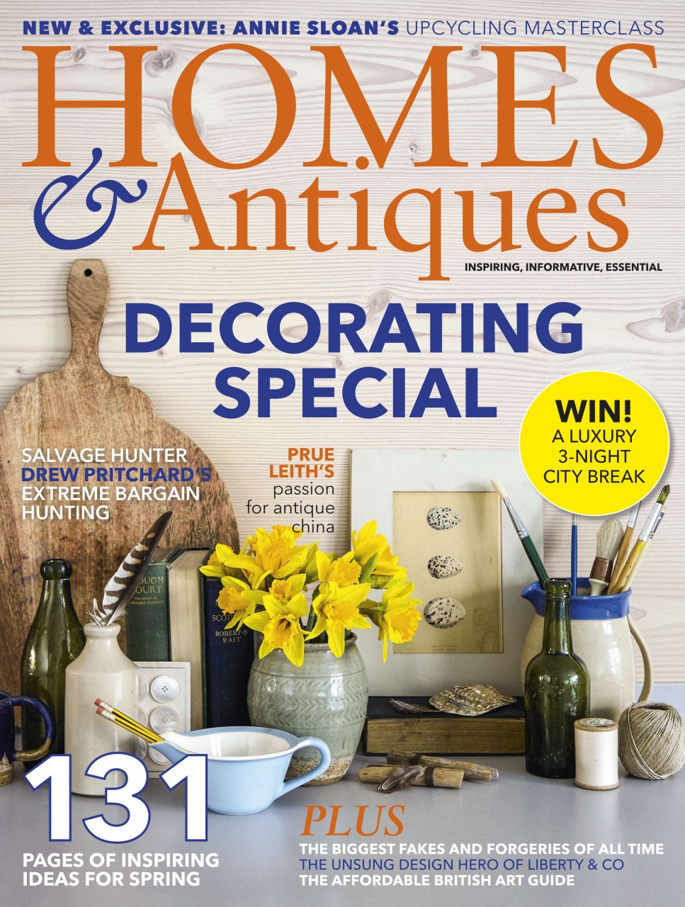 Homes & Antiques Magazine Preview Pages