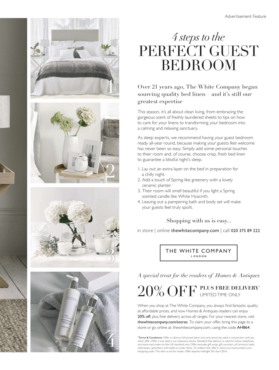 Homes & Antiques Magazine Preview Pages