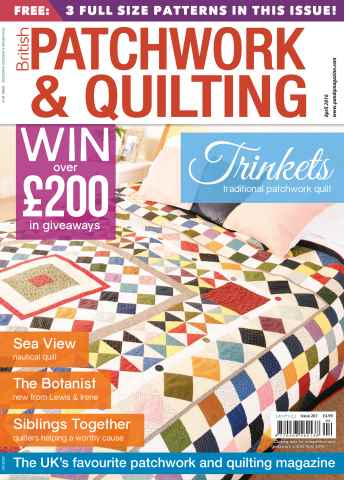 Patchwork and Quilting issue April 2016