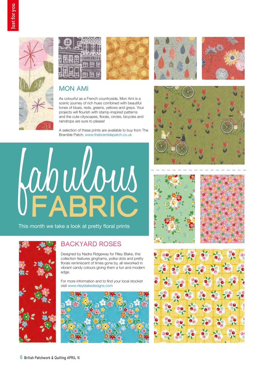 Patchwork and Quilting Preview Pages