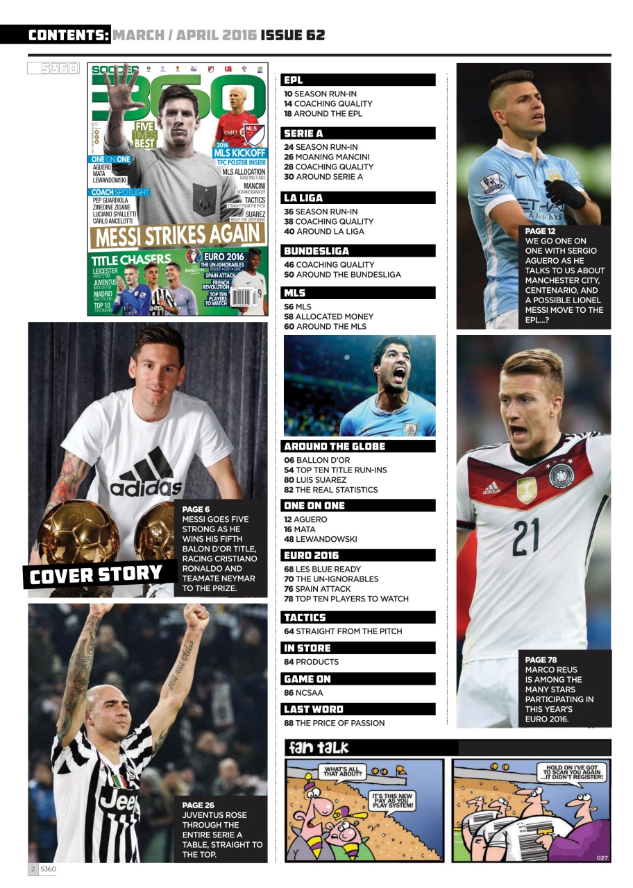 Soccer 360 Preview Pages