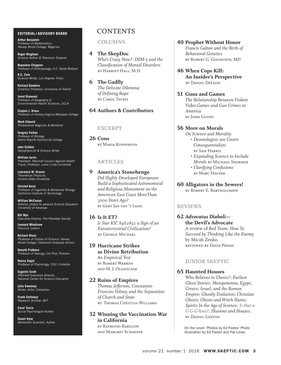 Skeptic Preview Pages