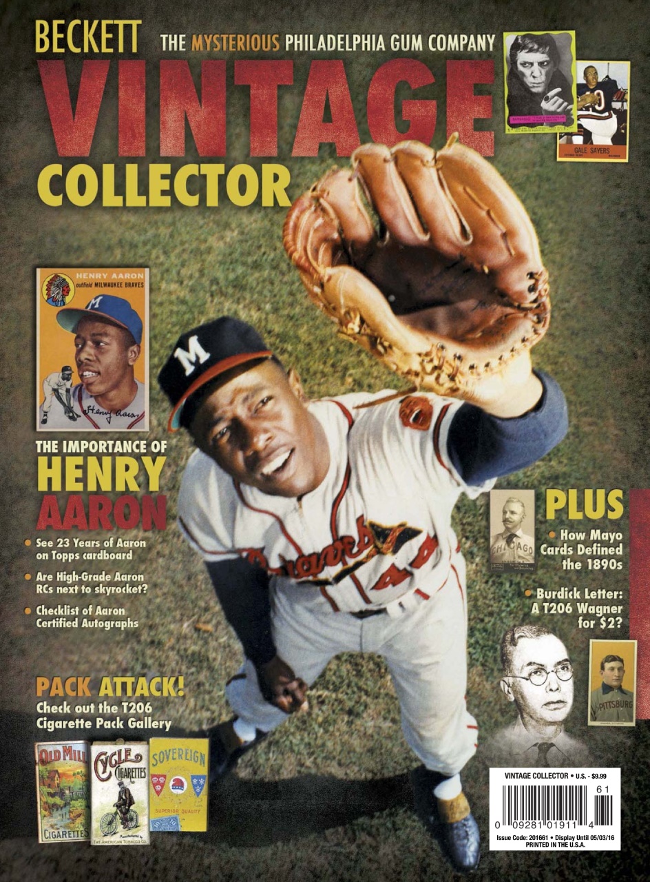 Beckett Vintage Collector Magazine Preview Pages
